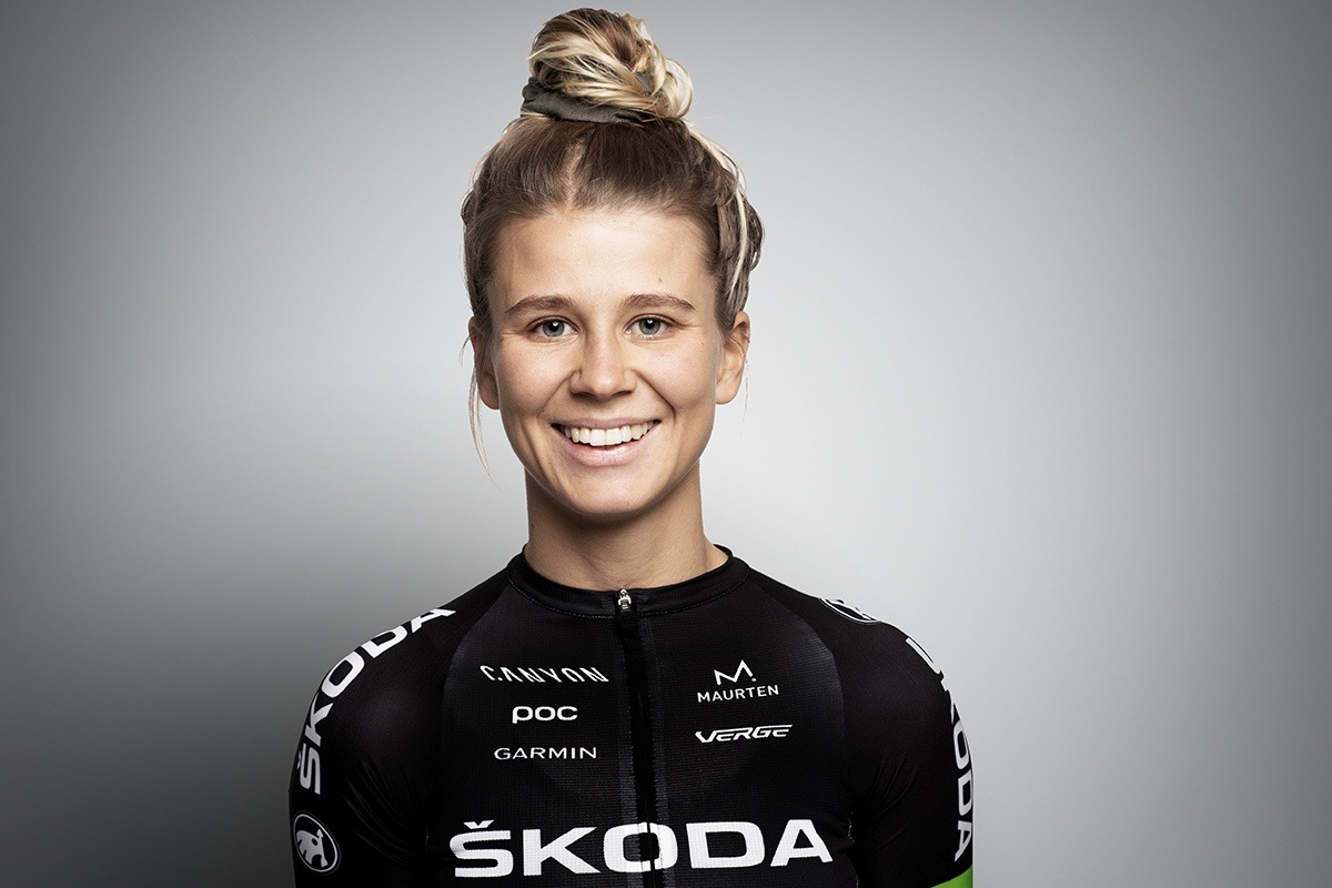 Agnes Maltesdotter är en av alla uttagna som skulle cykla Vätternrundan tillsammans med Škoda Cycling Team.
