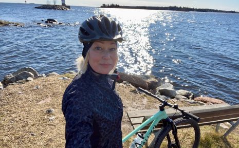 Camilla Kjellin har fastnat för cyklingen. I år satsar hon på att ladda upp inför säsongens lopp med Minutjakten.