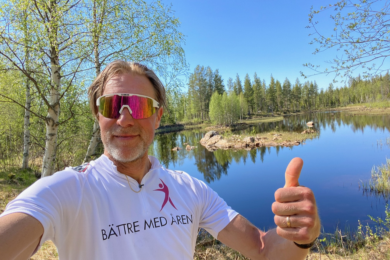 Stefan Wendt cyklade genom Sveriges alla landskap