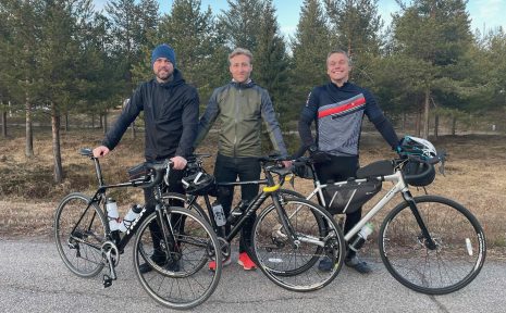 Korpral Gustav Wirström ska cykla från Arvidsjaur till Stockholm