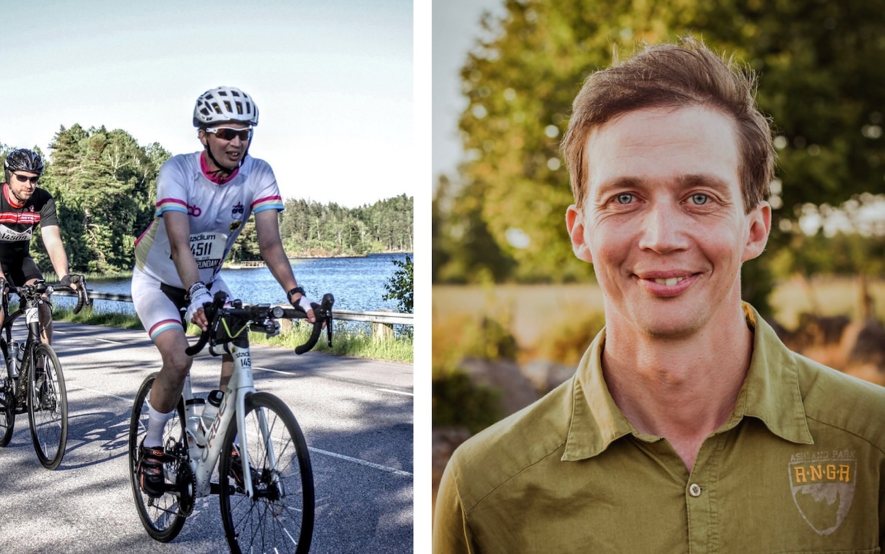 I somras – mitt under cancerbehandlingen – cyklade Jon Vätternrundan 315 och till sommaren vill han göra det igen.