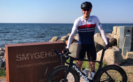 För två år sedan cyklade Jimmy från Smygehuk till Treriksröset på rekordtiden 73 timmar och 37 minuter.