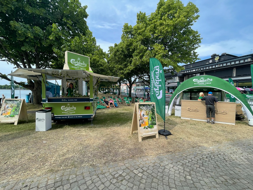 Utöver sin uppskattade ”After Bike” på restaurang Sjöbris, som är öppet hela Cykelveckan. Öppnar Carlsberg upp sin ”hang out”-yta den 14-15 juni 2024, för såväl cyklister som supportrar.