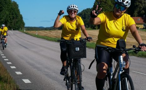 På väg mot Falkenberg dag två.