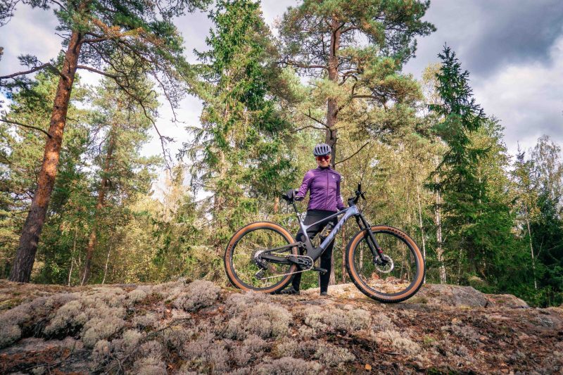 Elna Dahlstrand driver en av Sveriges ledande bloggar med mountainbike som röd tråd.