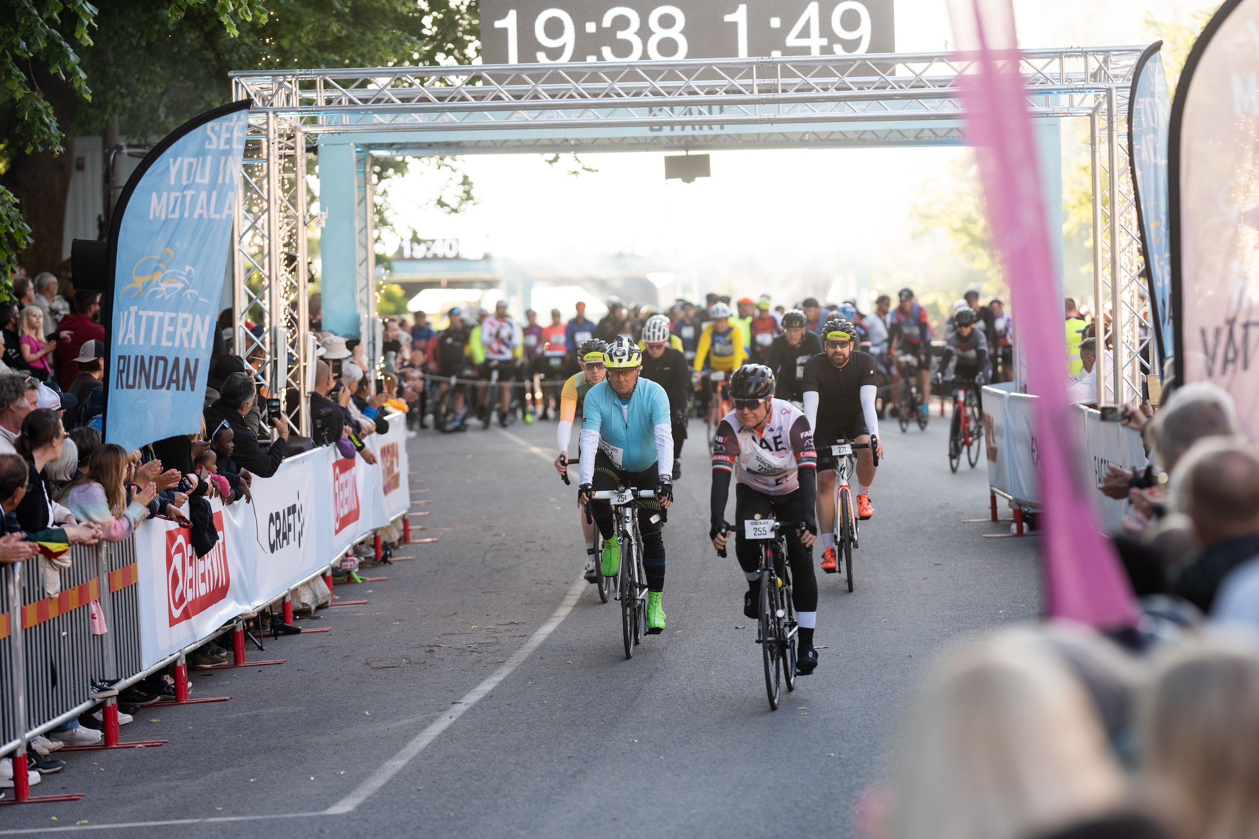 Starten för Vätternrundan 315 km 2024.