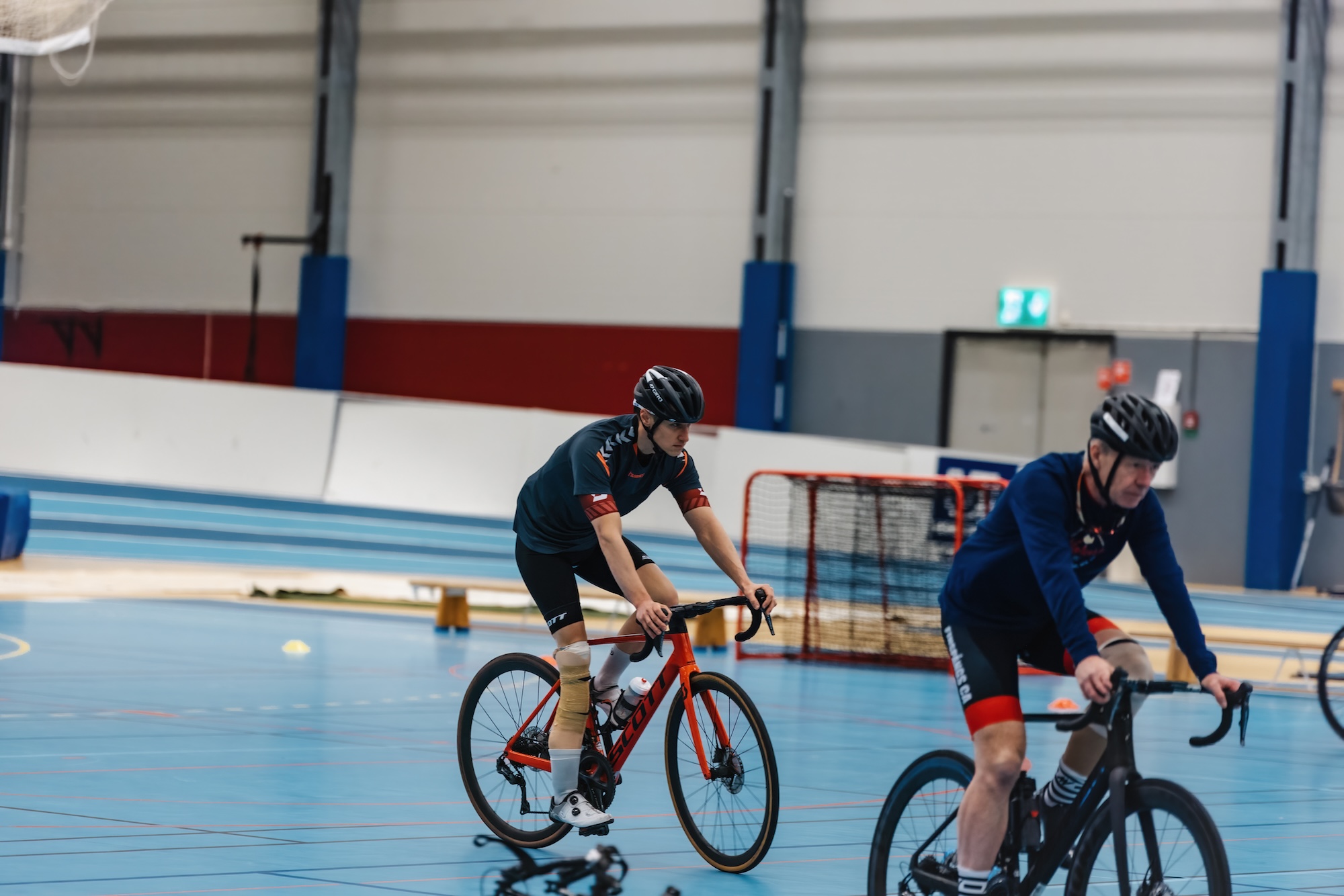 Paracyklist i Vätternrundan arena.