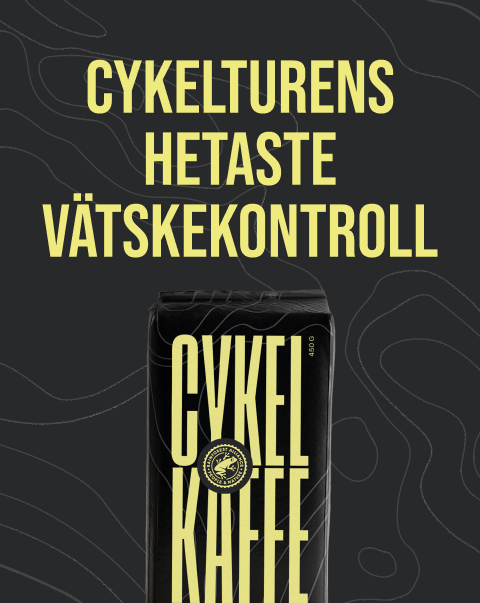 Lindvalls kaffe – overlay (kampanjperiod 1, 2025 ”Cykelkaffe”)